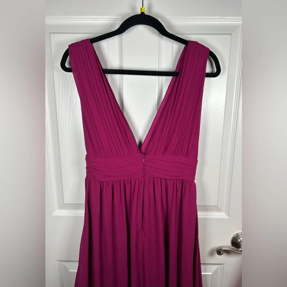 Lulus Heavenly Hues Magenta Maxi Dress Size Small NWOT - Picture 8 of 14